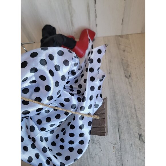 Unique scary swing clown AS IS Halloween hanging prop decor - Picture 15 of 15